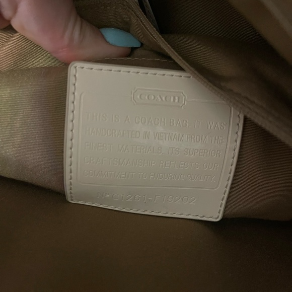 Coach Diaper/Computer Bag Signature C - Picture 6 of 6